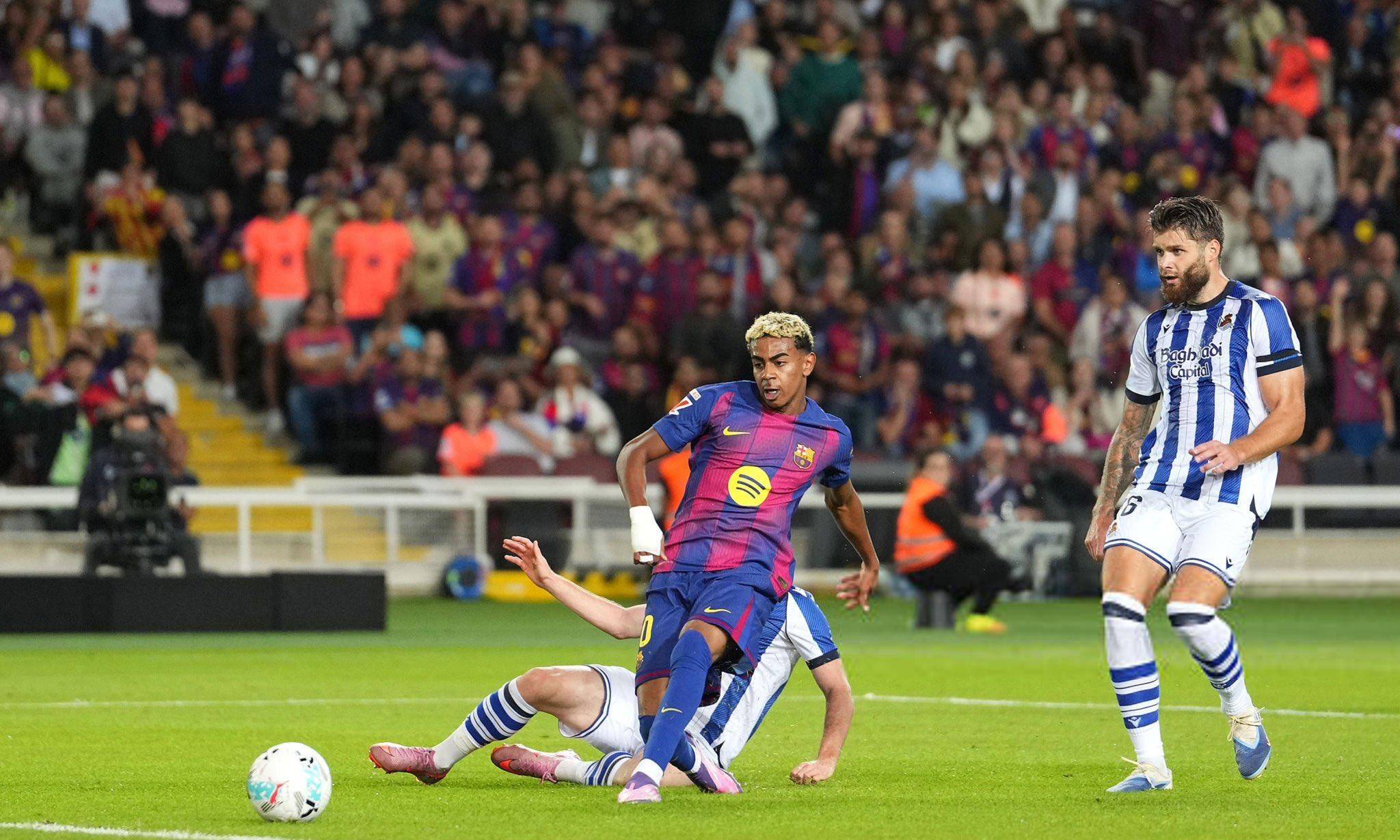 关于巴萨主场大胜，领先积分榜！的信息