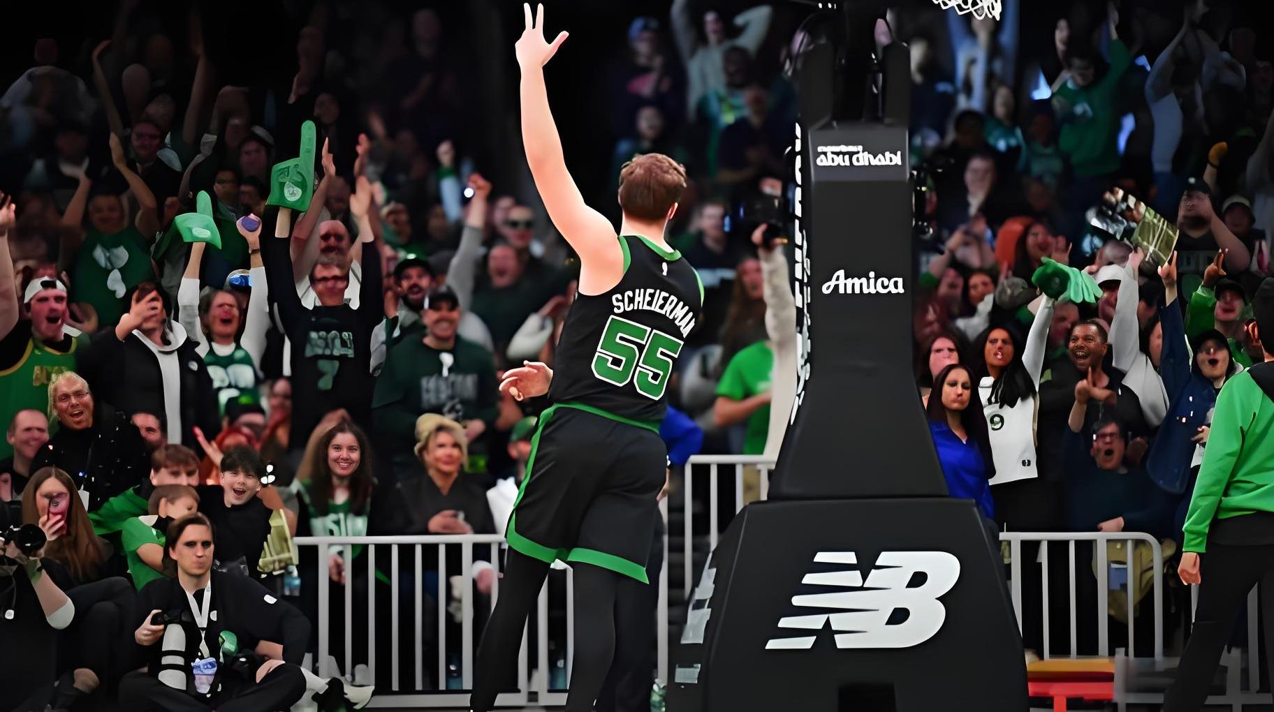 凯尔特人后卫状态火爆，带领球队赢球